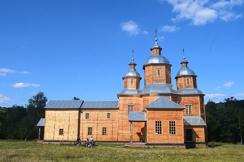 Church from Mena at the National Museum of Folk Architecture and Life of Ukraine in Pyrohovo, Kyiv region