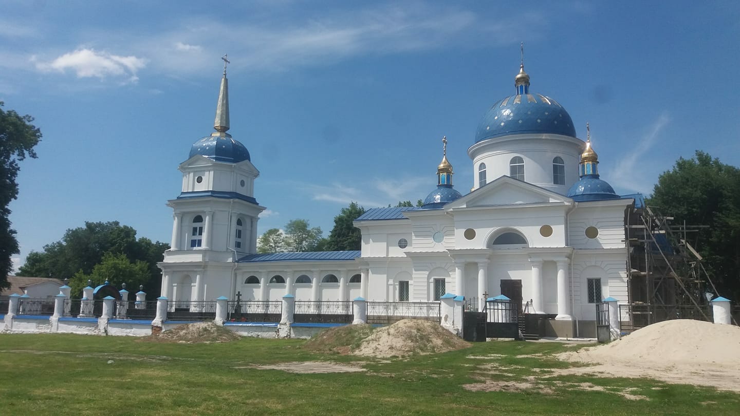 St. Nicholas Church of the 19th century (Hostroluchchia village)