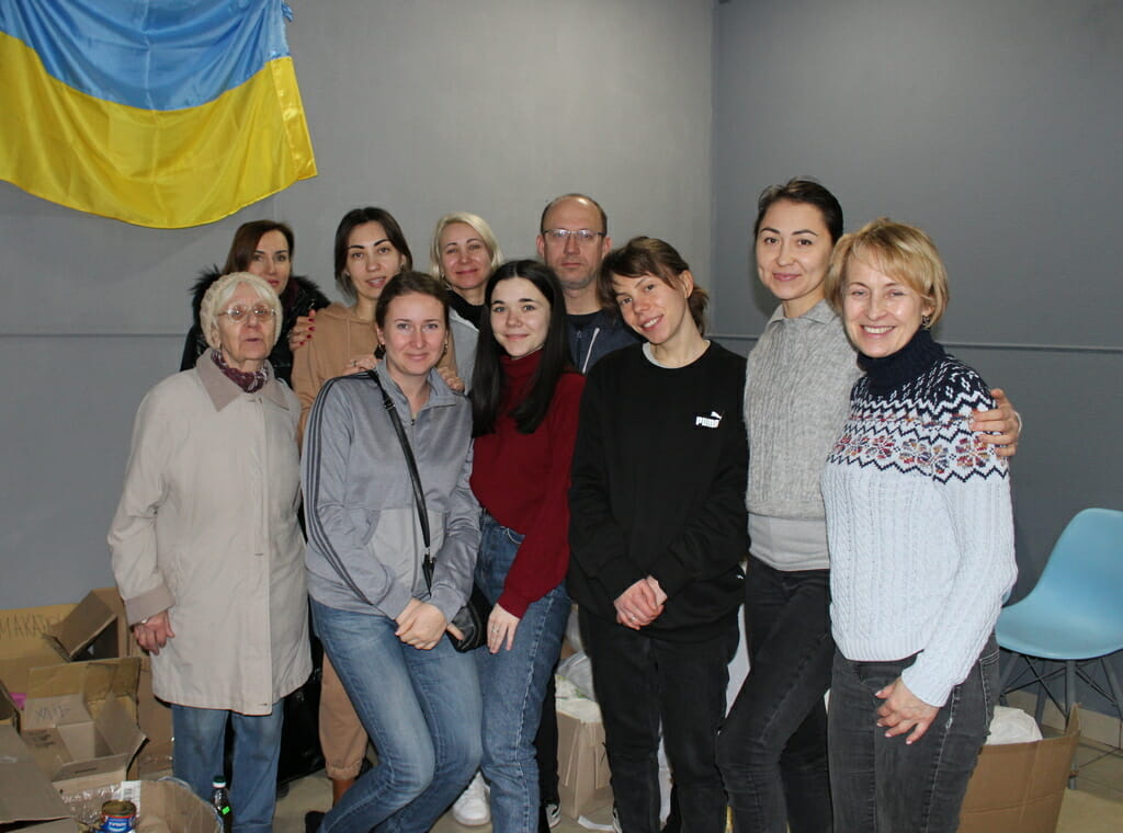 Volunteers in Kamianets-Podilsky
