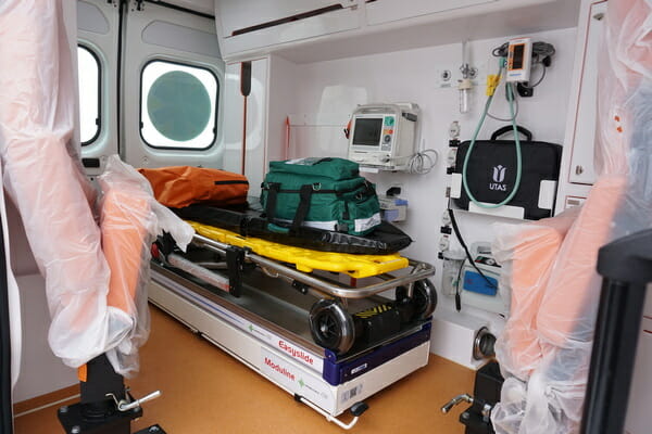 The Okhtyrka station of emergency (urgent) medical care received a brand new mobile intensive care unit