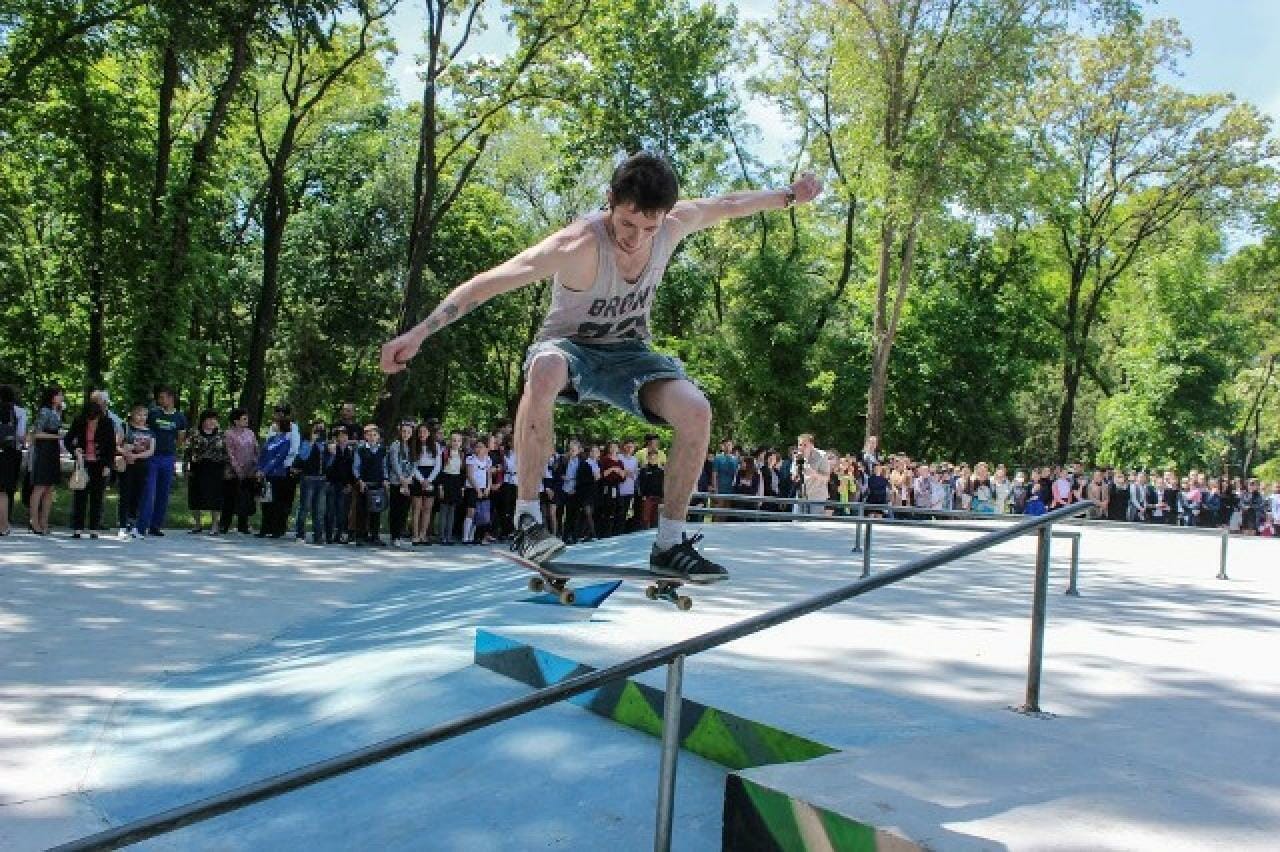 Skate park in Zelenodolsk