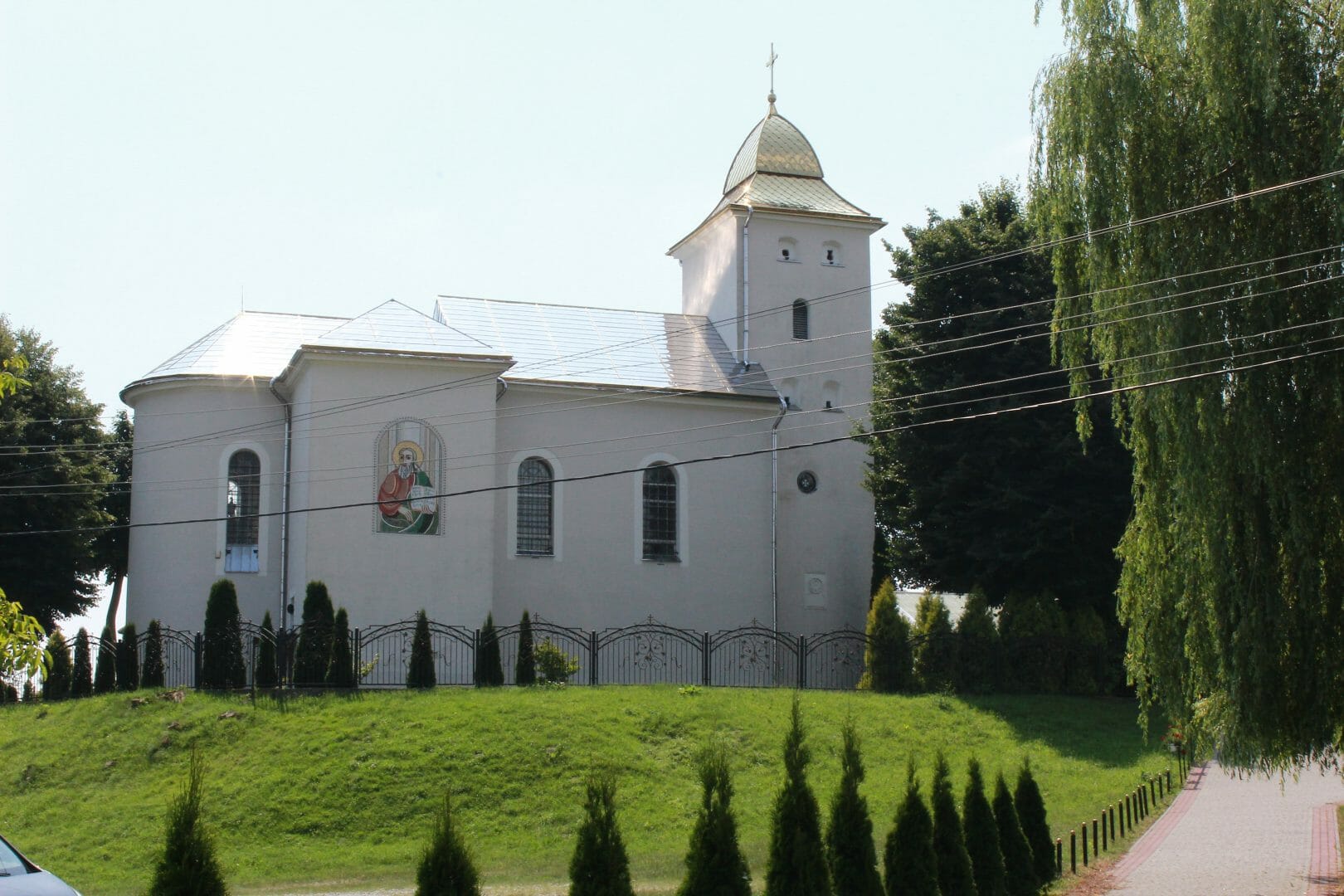 The architectural monument of the Roman Catholic Church of St. Catherine of 1625 (the Church of St. Ivan the Theologian) in the village of Zymna Voda