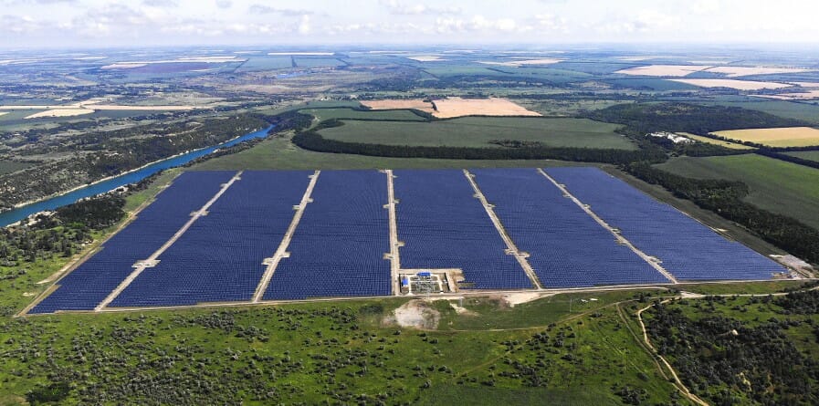Morozivka Solar Power Station 