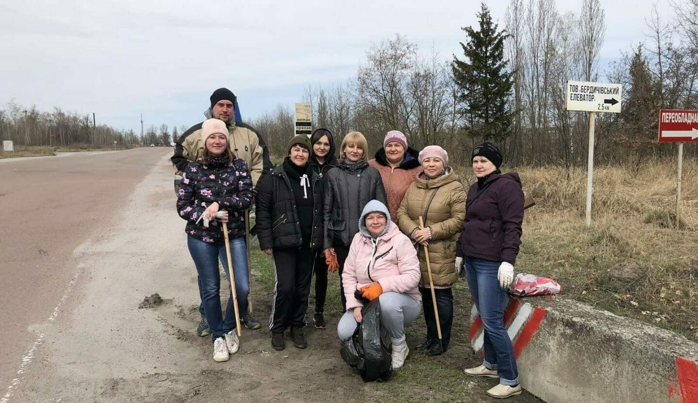 Team of the Semenivka Village Council. 