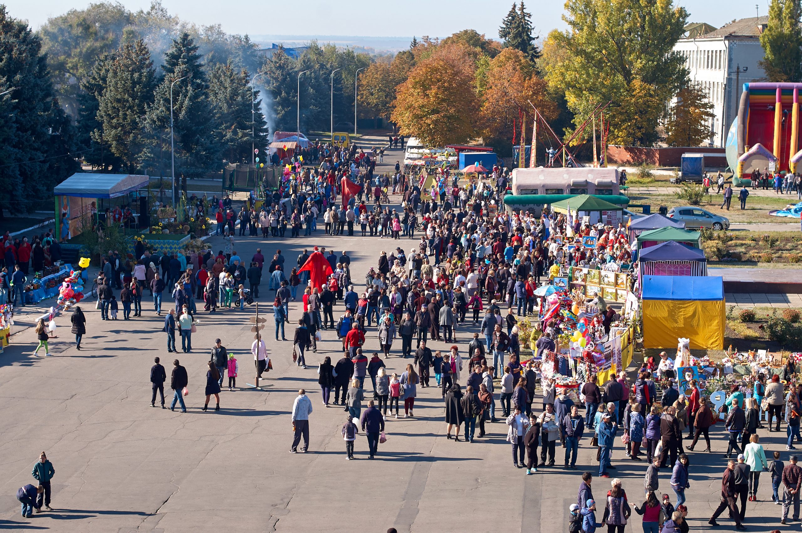 The Day of Pokrovske settlement (a traditional autumn Intercession fair)