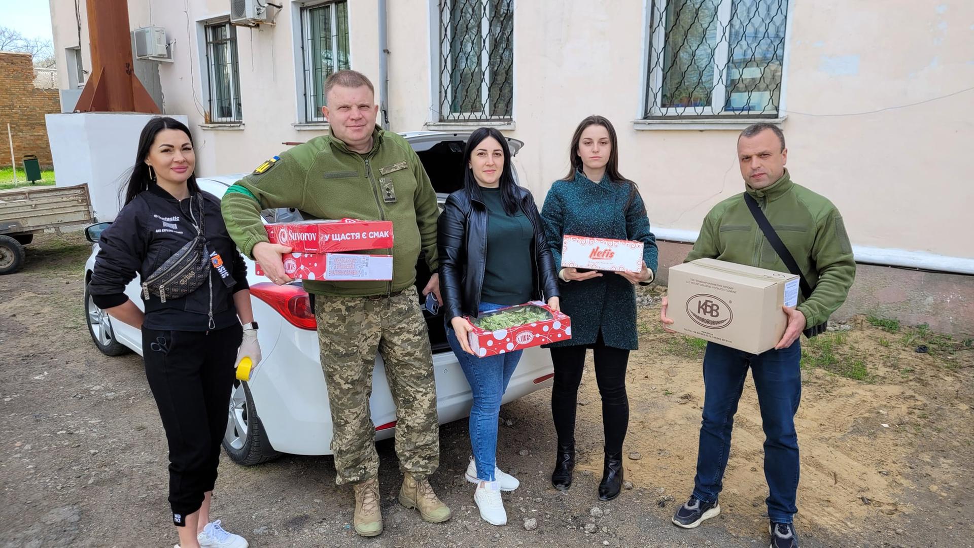 Aid for Irpin from the Bilhorod-Dnistrovskyi Community.
