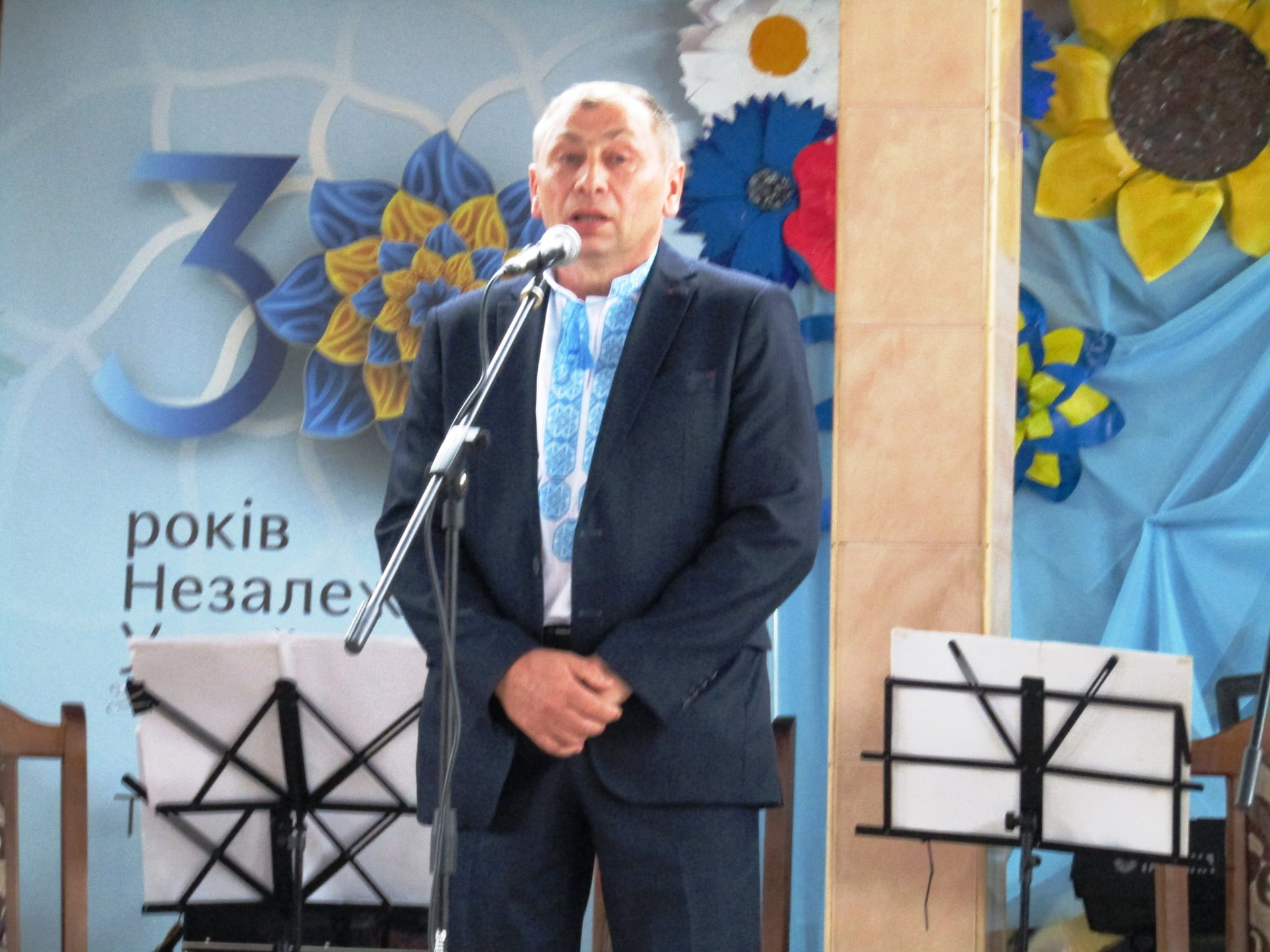 Community head Ivan Shkoliar