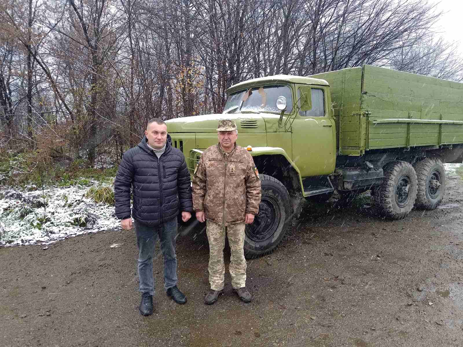 Transfer of trucks for military personnel