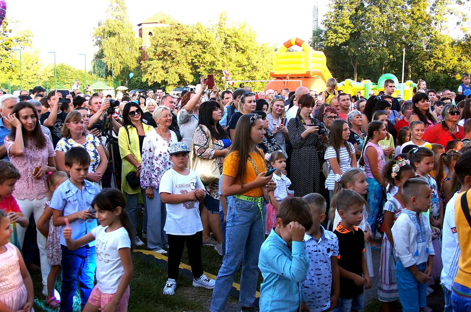Archive photo of the Pivdenne Town Day celebration in 2021 