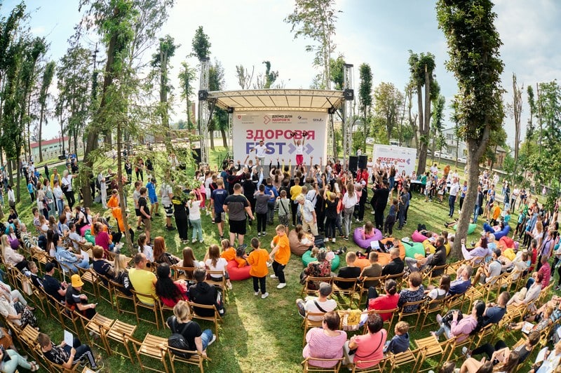 Health Fest festival in the Zdolbuniv Community