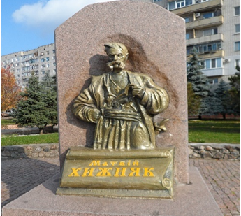 Monument to Matviy Khyzhniak