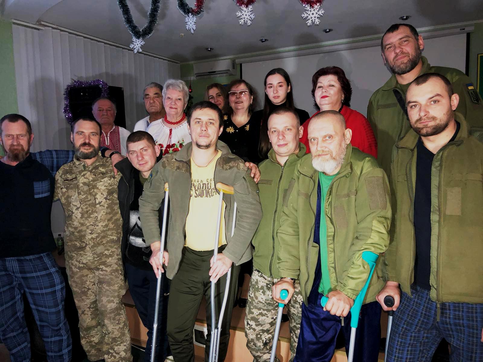 Regular support is provided to the military hospital in Kharkiv, where wounded defenders are treated