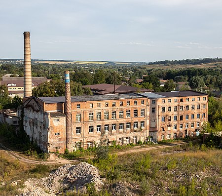 Industrial site of the former factory