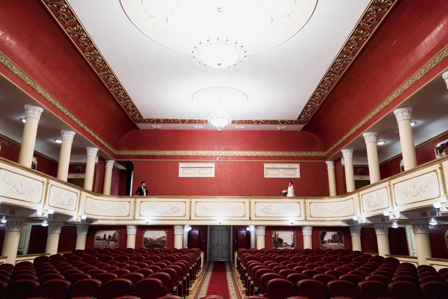 The restored Music and Drama Theatre on Yevropeyska Street