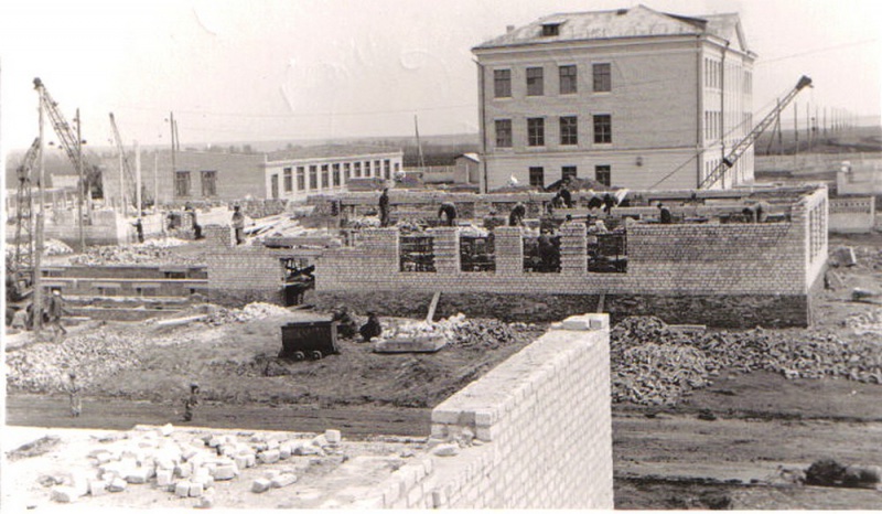 Town development (second half of the 20th century) 