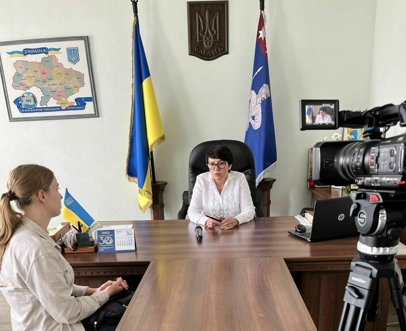  A meeting with journalists 
