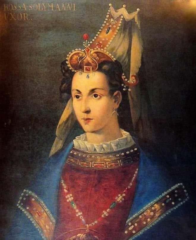 Roksolana depicted in Titian’s painting La Sultana Rossa