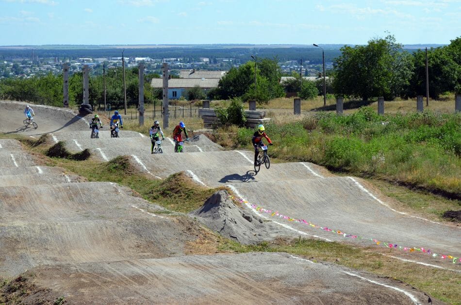 BMX track in Kupiansk
