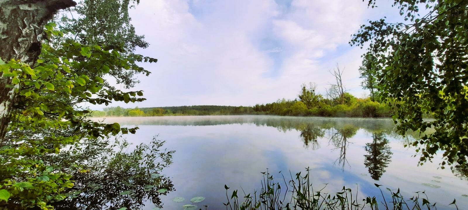 A lake at the place of a former quarry
