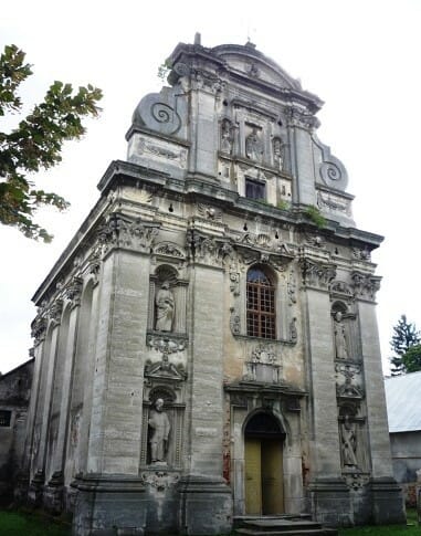 The Church of the Nativity of the Virgin (another present-day name: St. Anthony Church), which was built in 1657 on the site of a wooden one