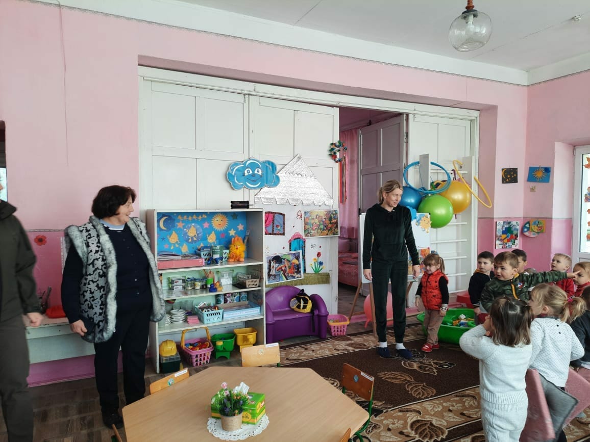 Blooming Cherry kindergarten in Peremozhne