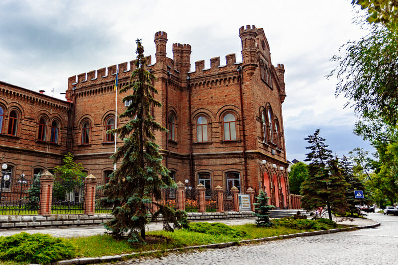 Main building of the Berdiansk State Pedagogical University