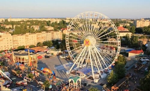 Ferris Wheel – one of Europe’s largest