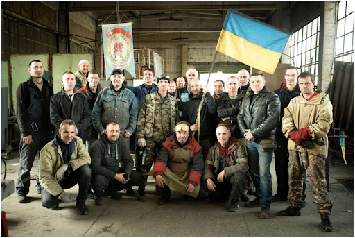 Palyanytsia volunteers with people 