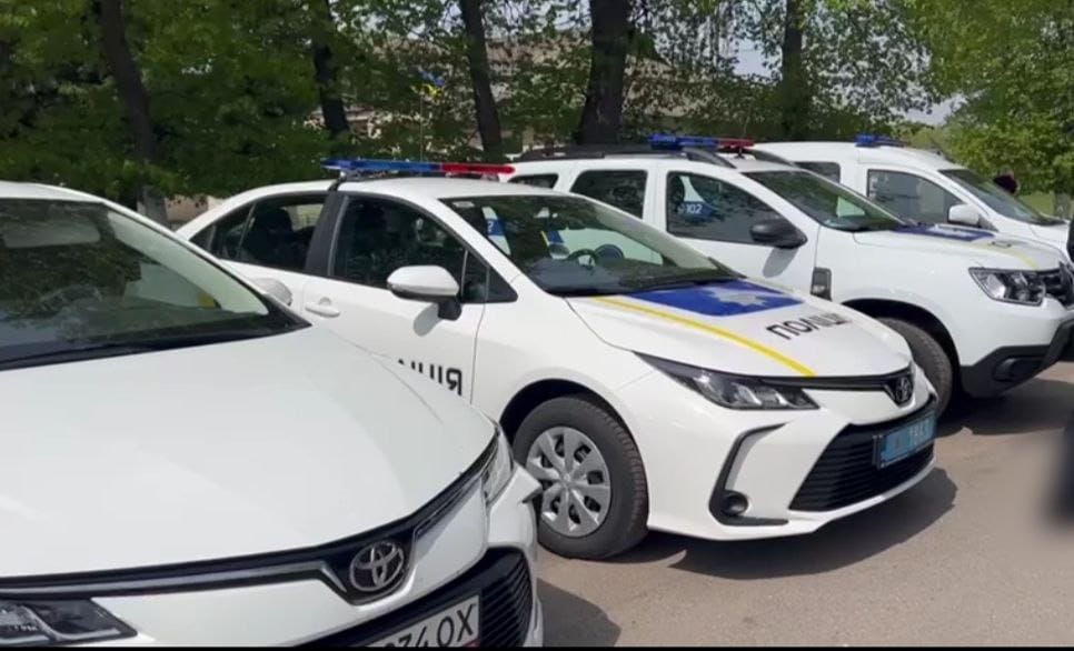 The fleet of Police Department No. 2 was replenished with 4 new cars