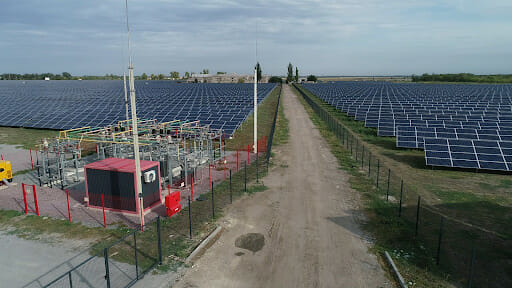 Solar Park Vesele solar power plant