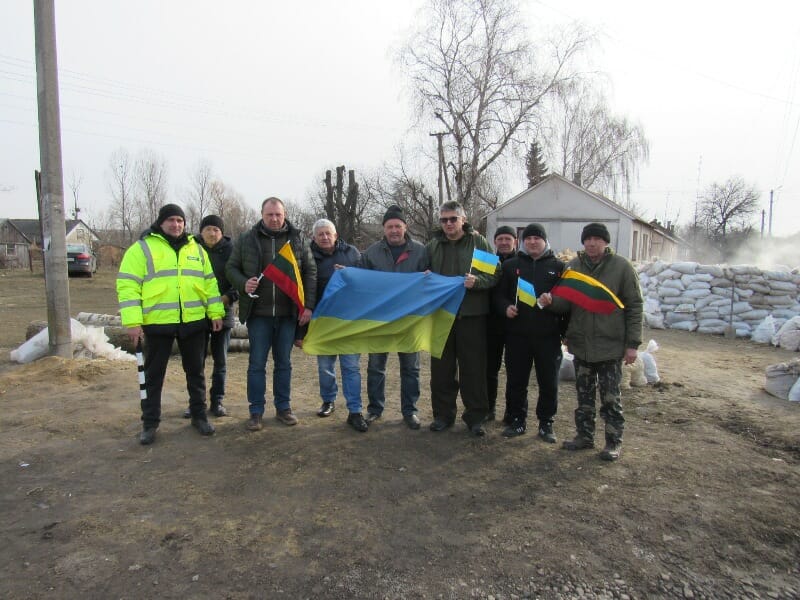 Aid from the partners of the community of Wojsławice, Republic of Poland