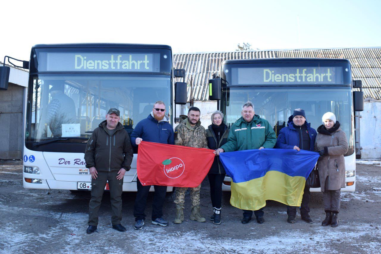 The Snihurivka Community has received new buses
