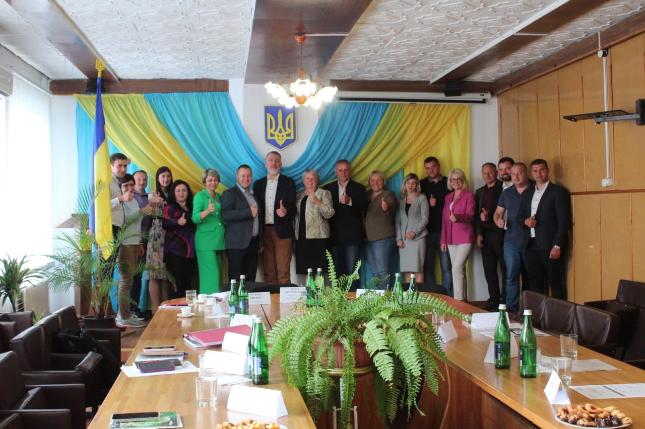 A monitoring visit by the USAID Hoverla Project representatives to the Velykyi Bychkiv Territorial Community