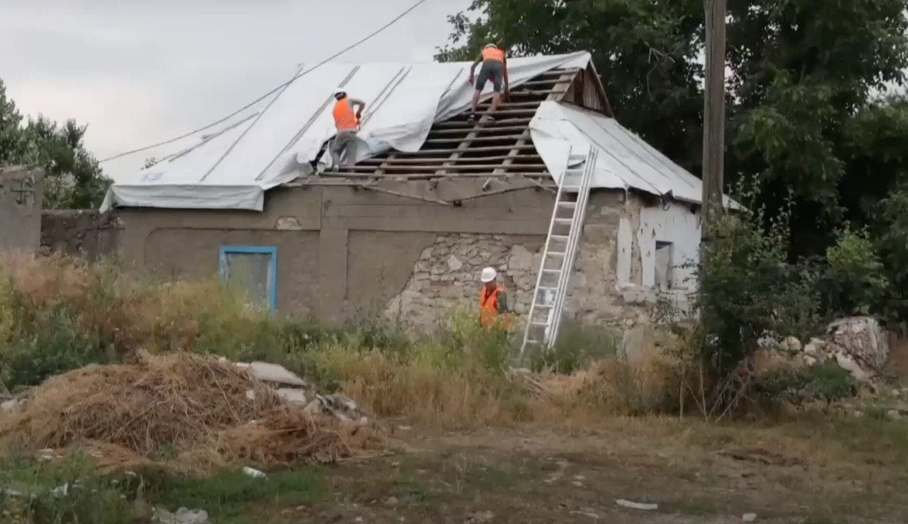 Reconstruction in Mala Oleksandrivka 