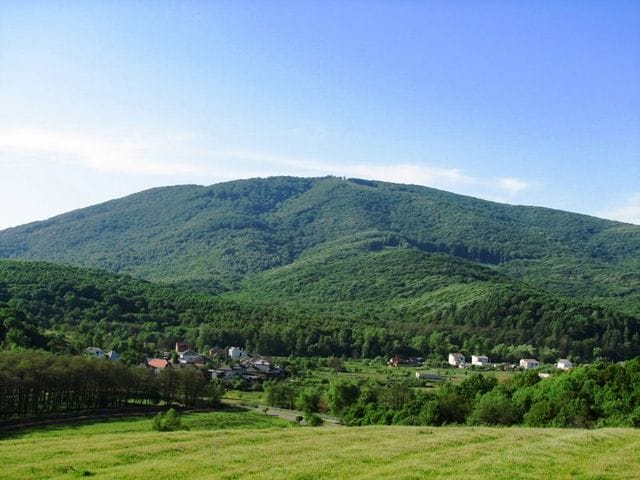 One of the massifs of the Carpathian Biosphere Reserve 