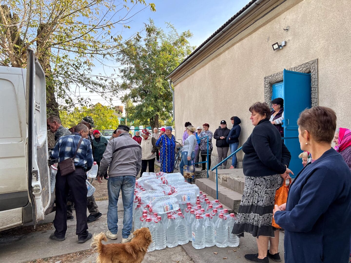  Aid to residents of the Snihurivka area