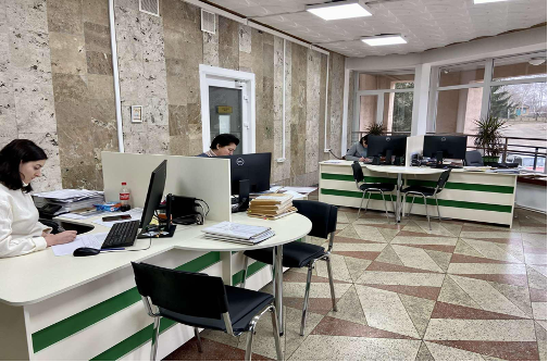 Administrative Services Center after reconstruction