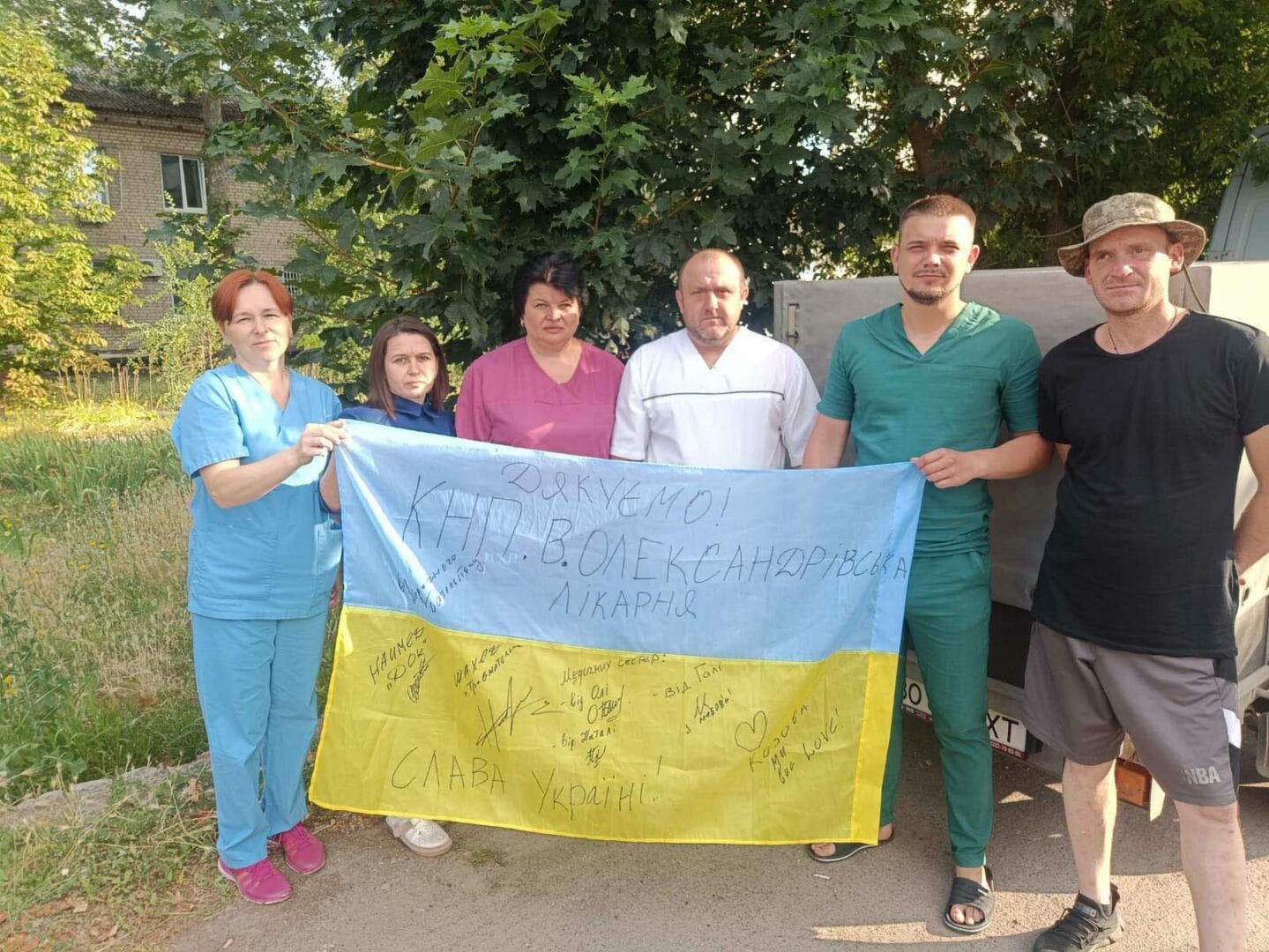 Doctors from the Kozova Community on duty in the Kherson Region