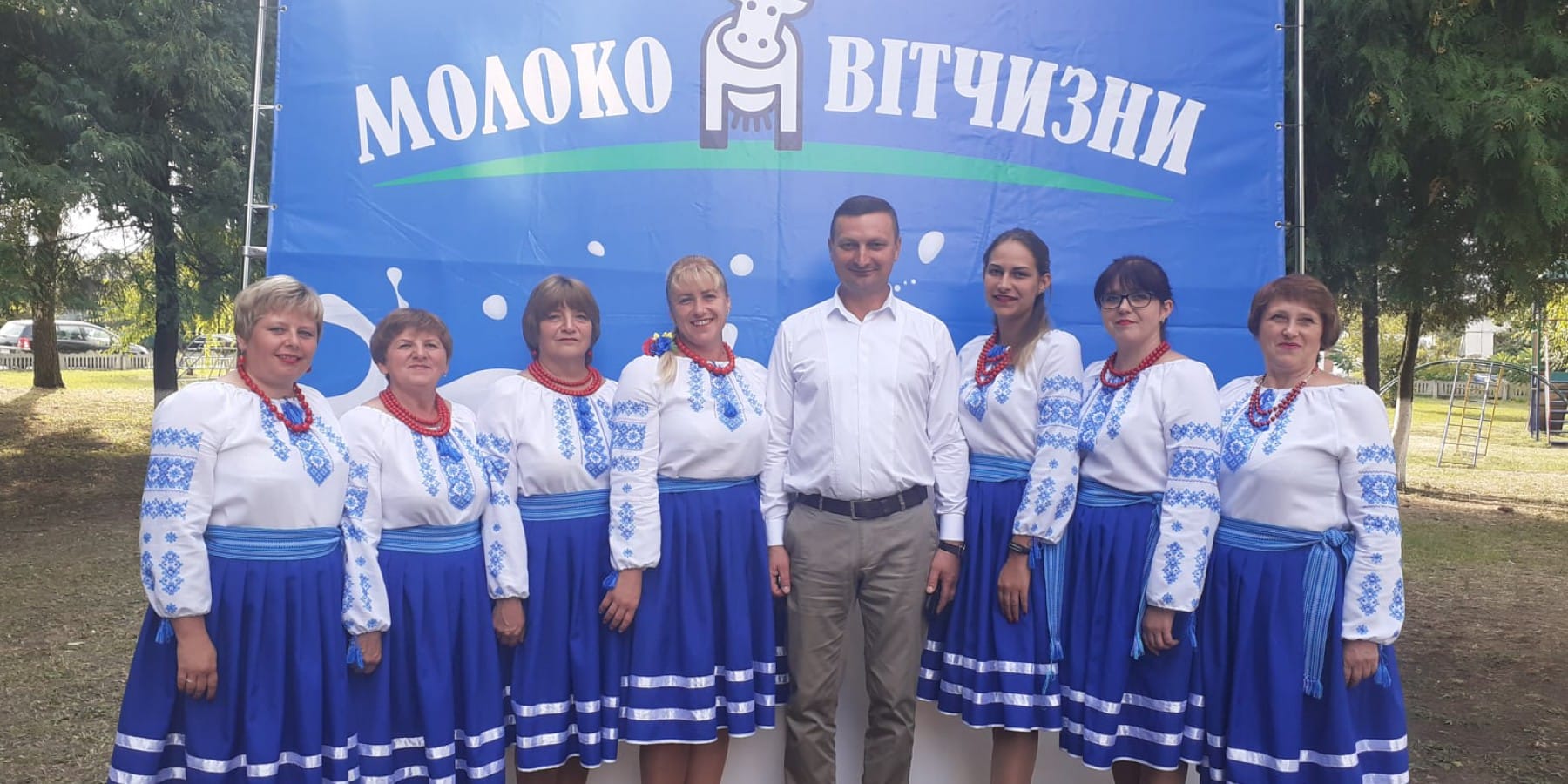The folk amateur team of the village of Shpotivka