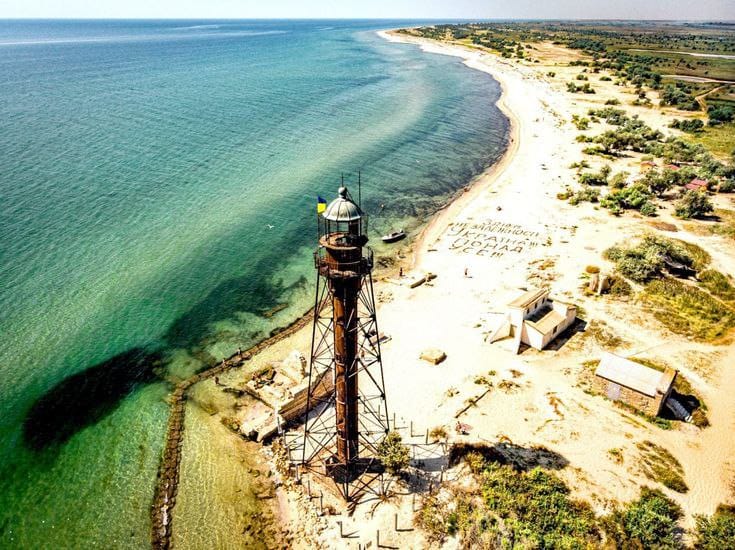 Dzharylhach Lighthouse 