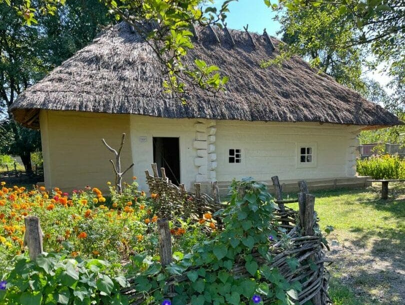 The house of Shevchenko's parents reproduced in real size