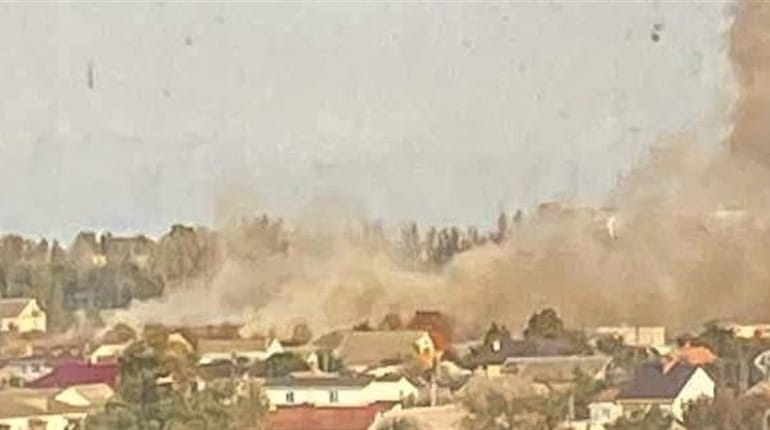 Explosions in Skadovsk