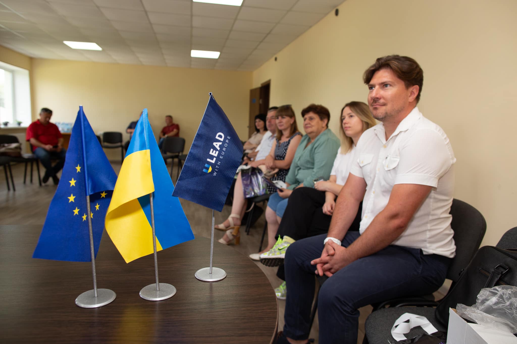 A U-LEAD-organized visit to exchange experience between the communities of Poltava and Cherkasy regions