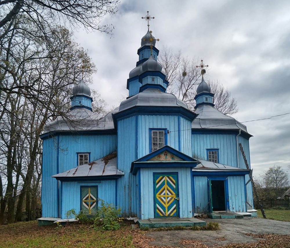Church of the Intercession in the village of Horbuliv