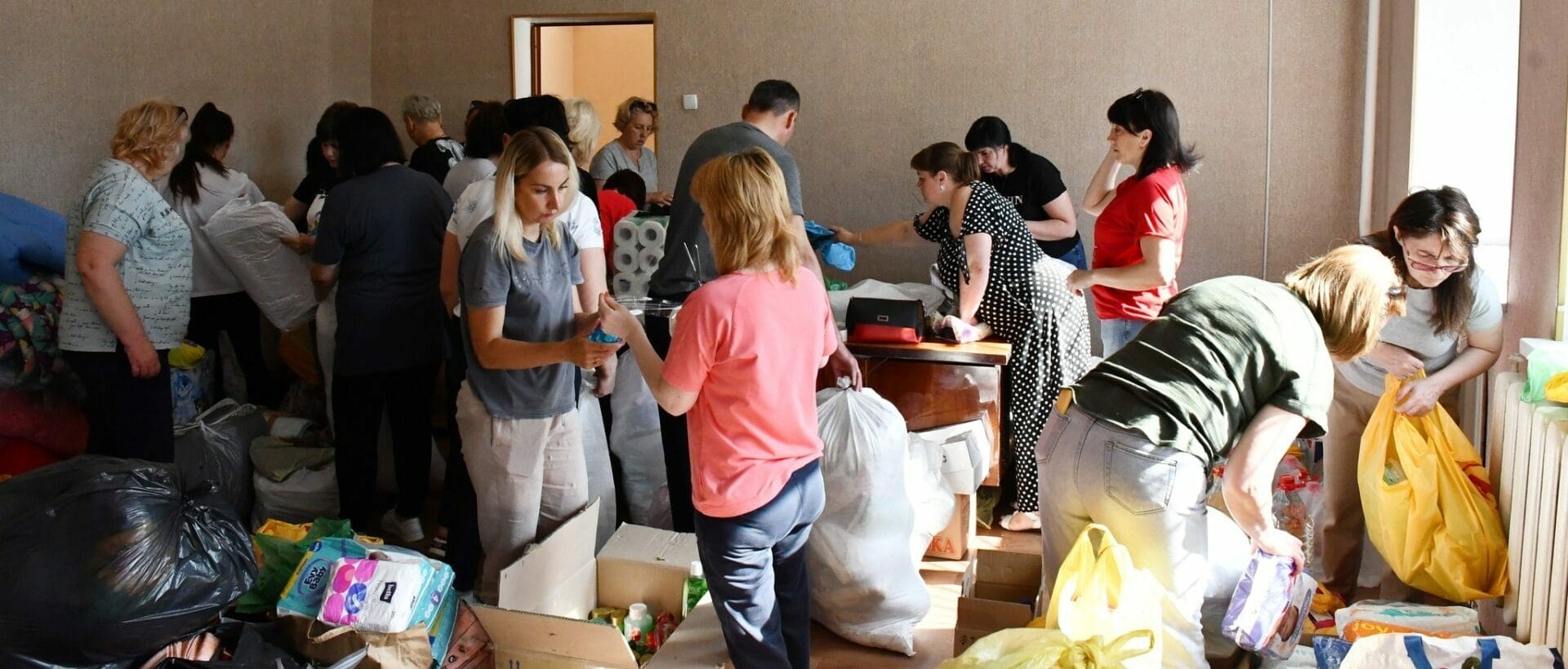 Aid for residents of the Kherson region