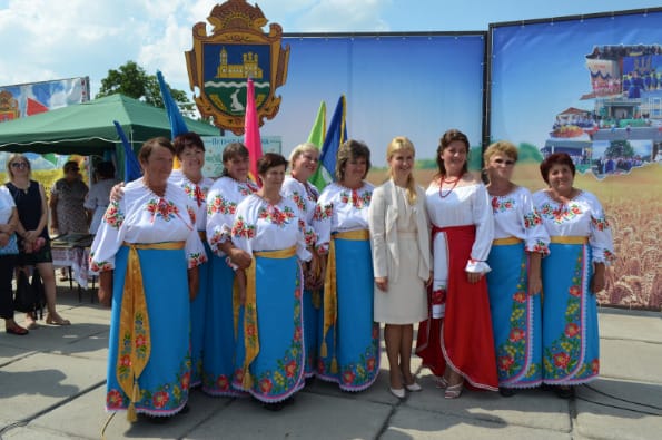 Petropavlivka vocal group at the Fern Flower district competition in June 2019 