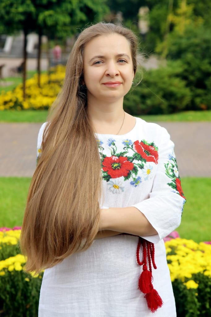 Olena Shvydka, head of the Ivanivka Community