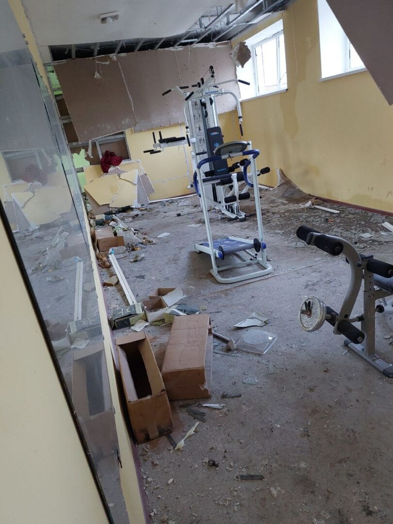 Ruined gym 