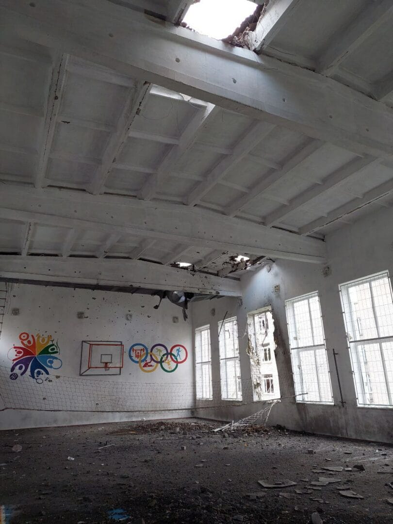 Ruined gym