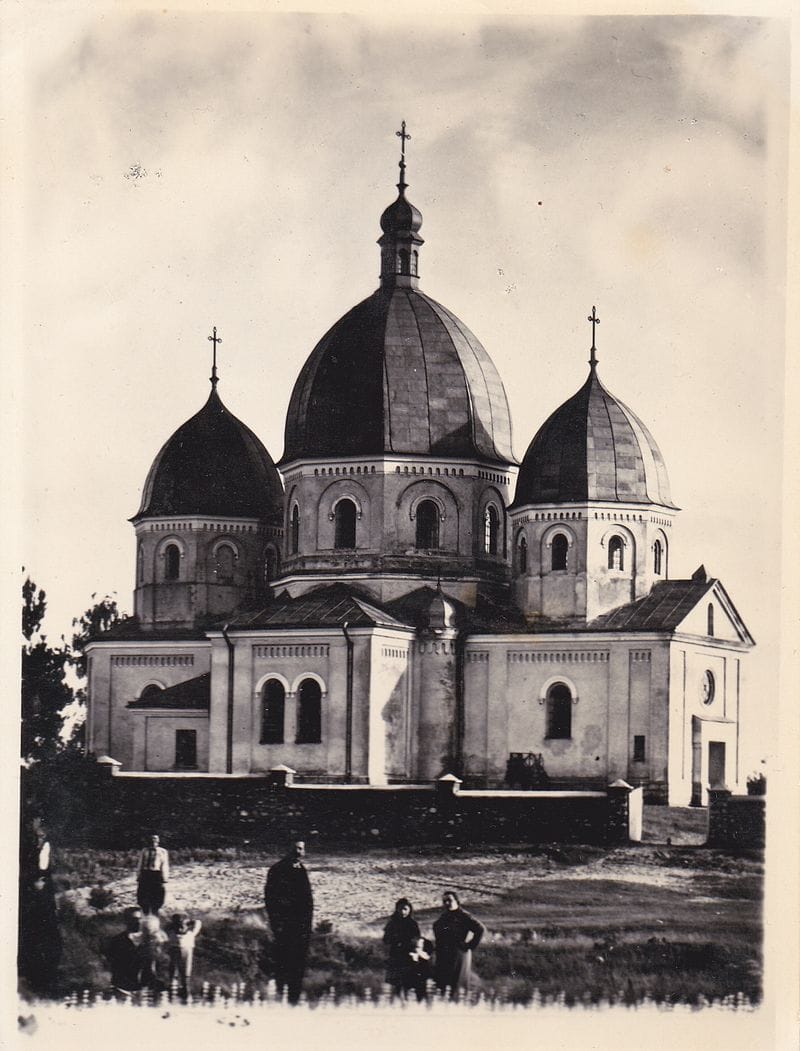View of the Church of St. Michael from the north side, year unknown 